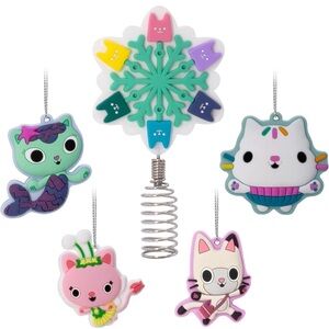 Hallmark Gabby's Dollhouse Tree Topper and Ornaments